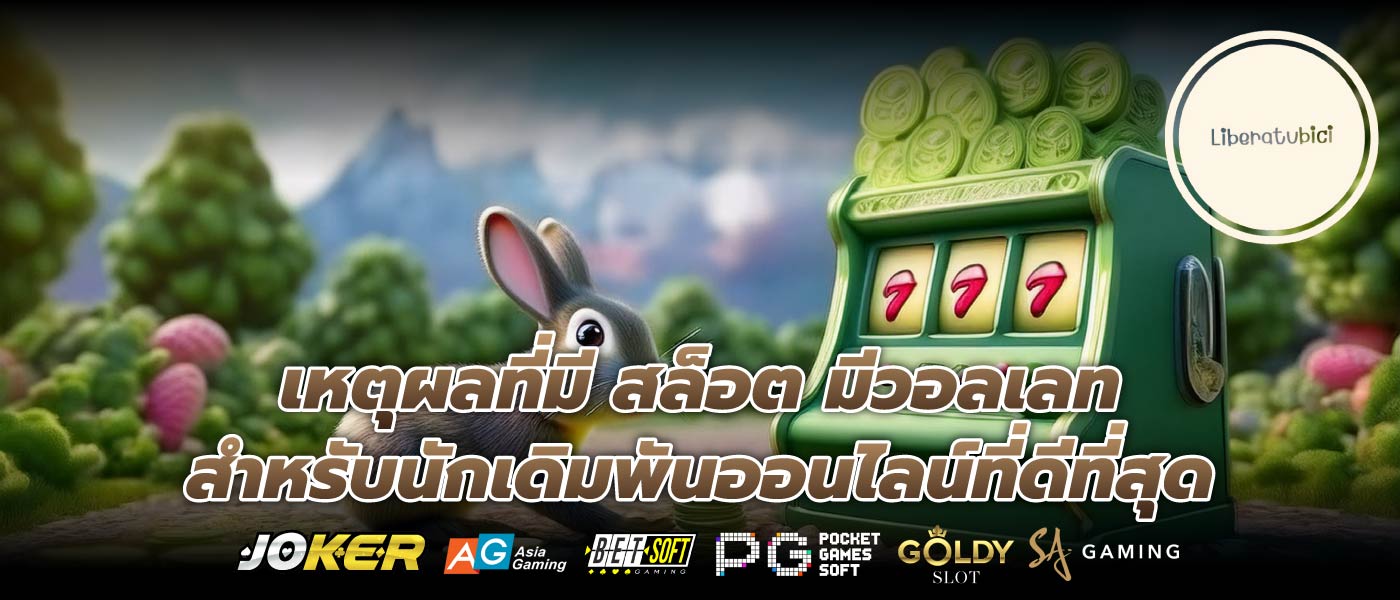 เหตุผลที่มี สล็อต มีวอลเลท สำหรับนักเดิมพันออนไลน์ที่ดีที่สุด